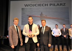 Wojciech Pilarz na sportowym podsumowaniu roku