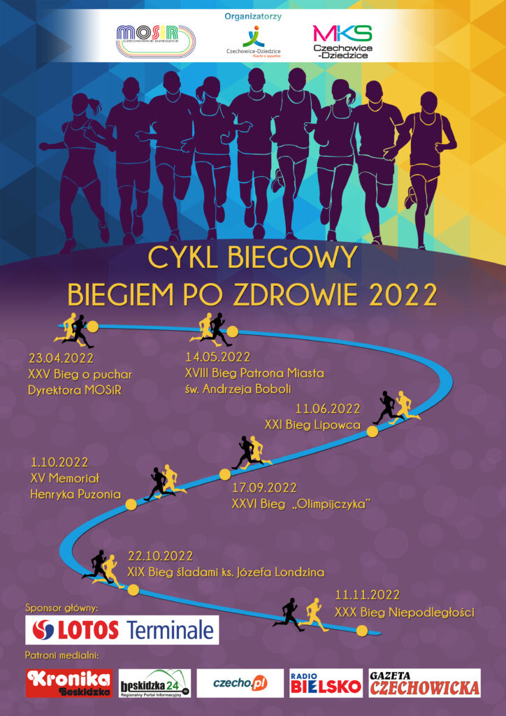 plakat- Cykl Biegowy 2022