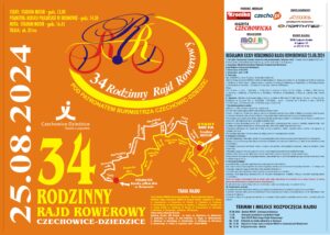 Plakat- Rodzinny Rajd Rowerowy